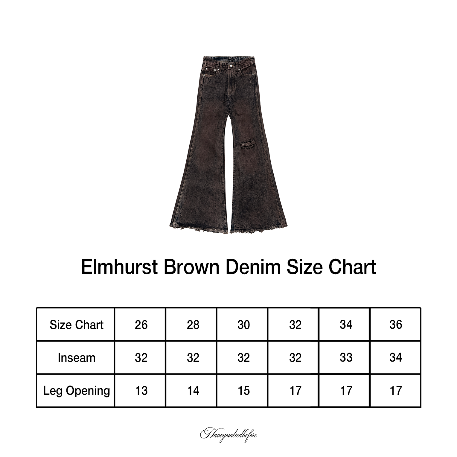 Elmhurst Brown Denim