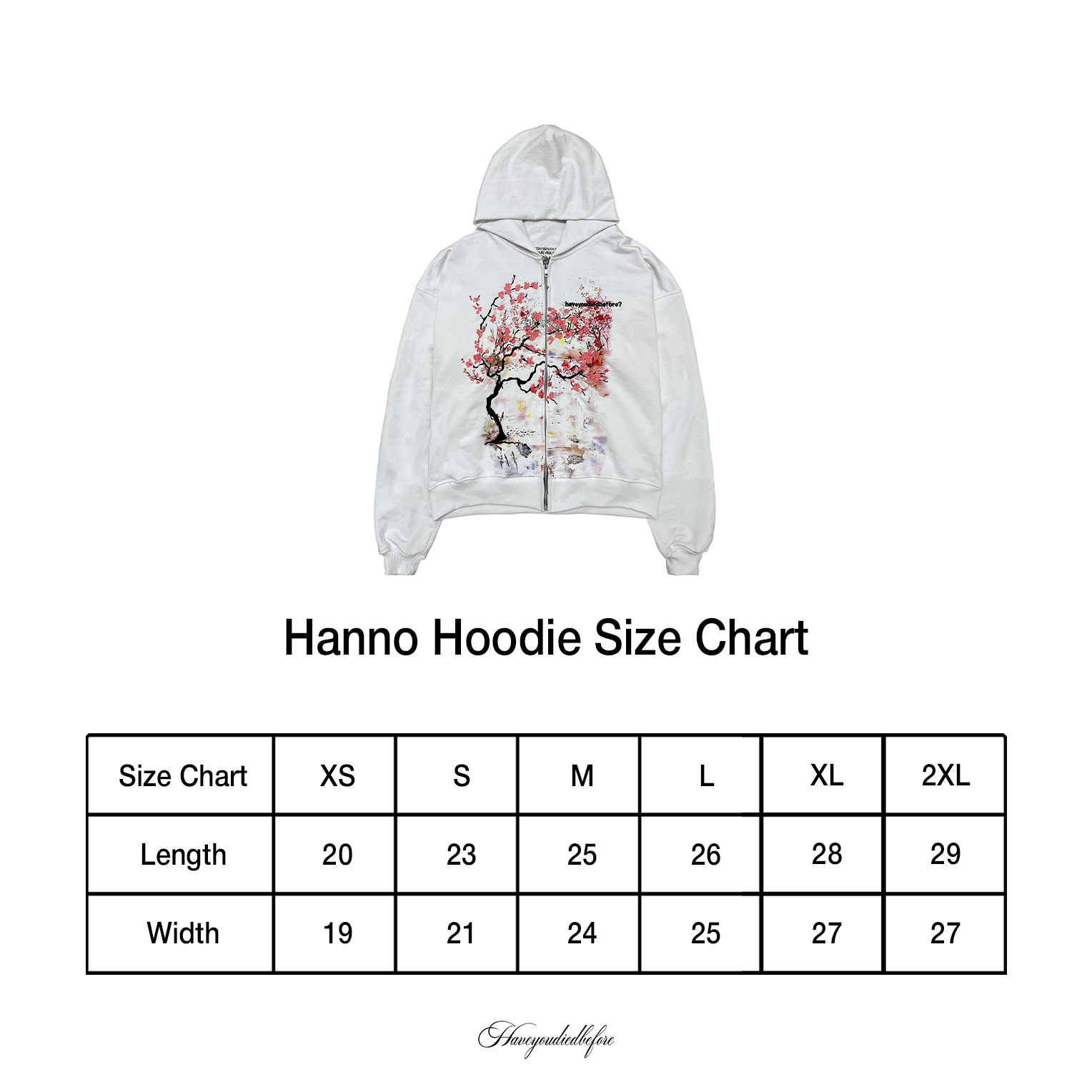 Hanno Flower Hoodie